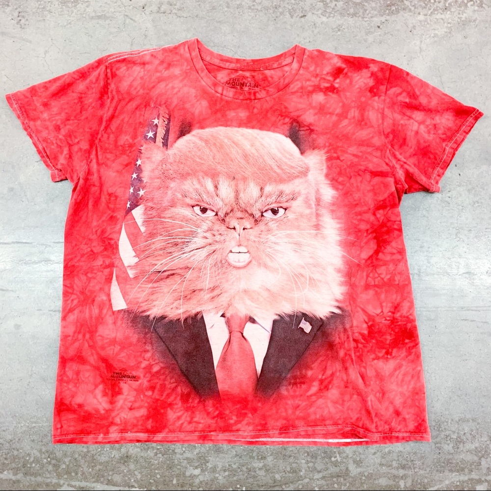 The Mountain President Donald Trump Cat T Shirt